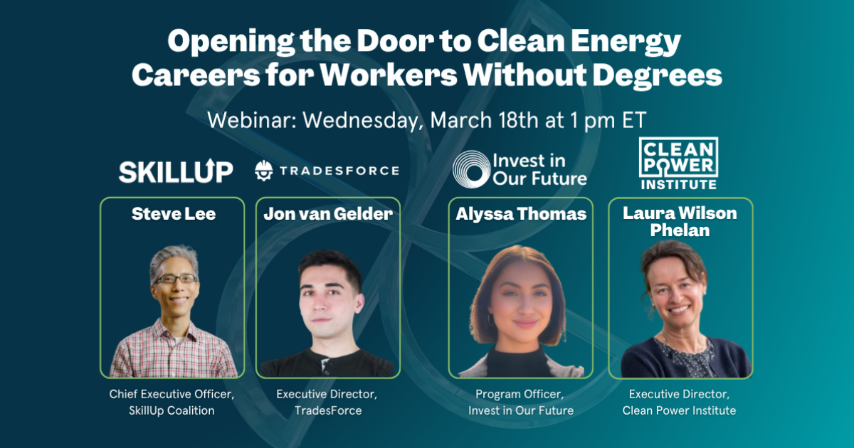 Mobilizing the Clean Energy Workforce for Partners